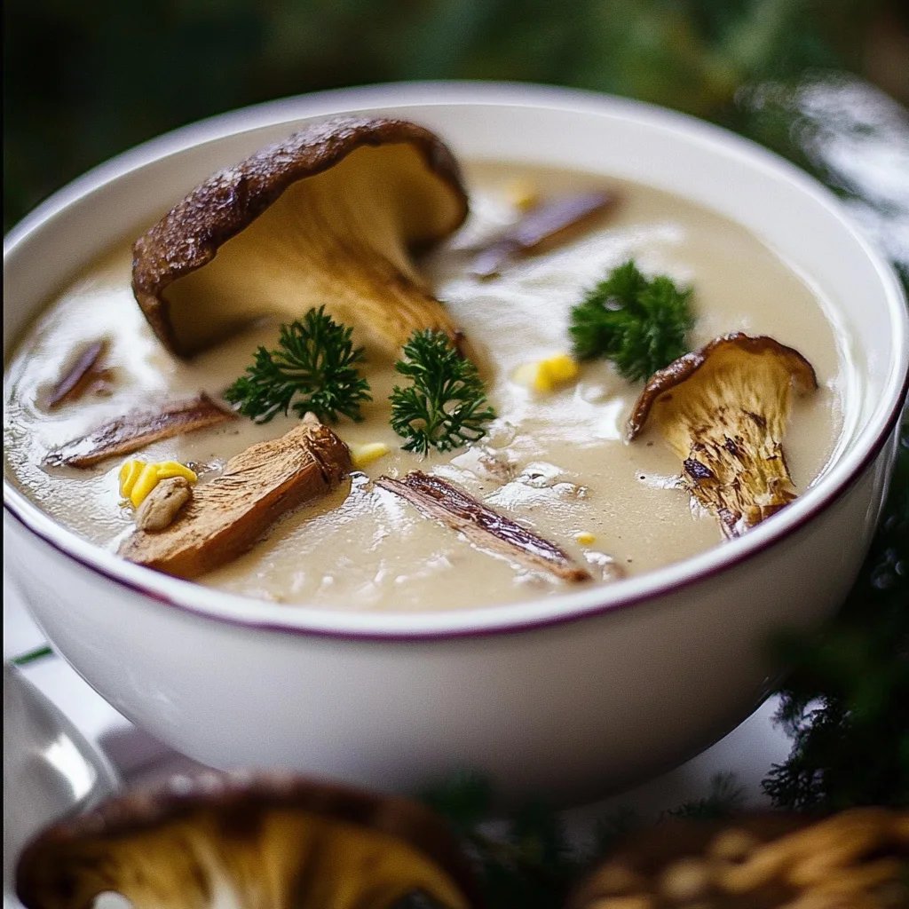 Steinpilz-Kartoffel-Suppe