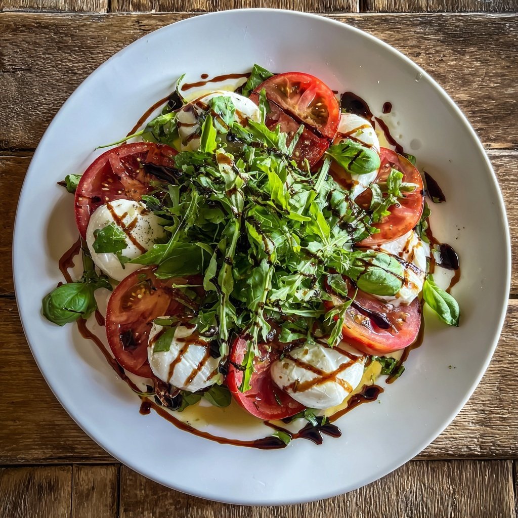 Tomaten Mozzarella Salat Mit Basilikum