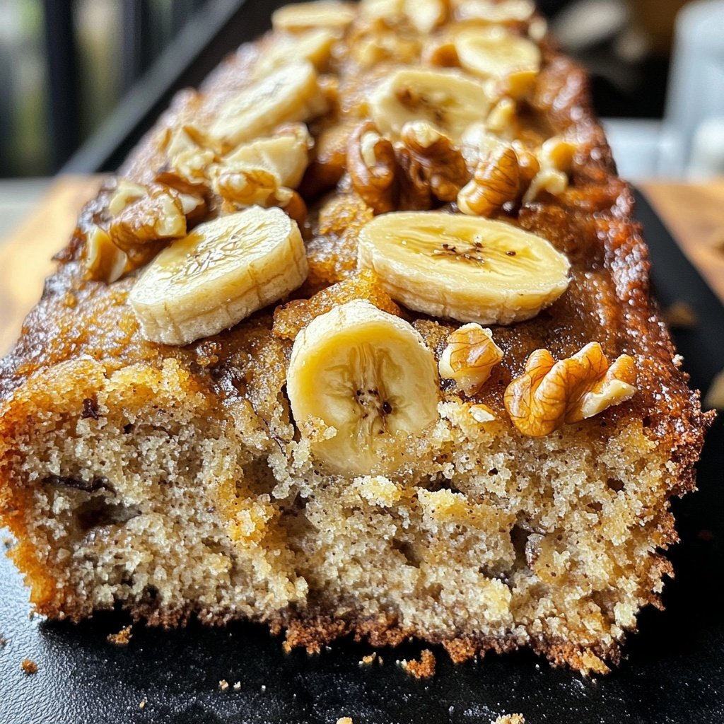 Bananenbrot ohne Ei