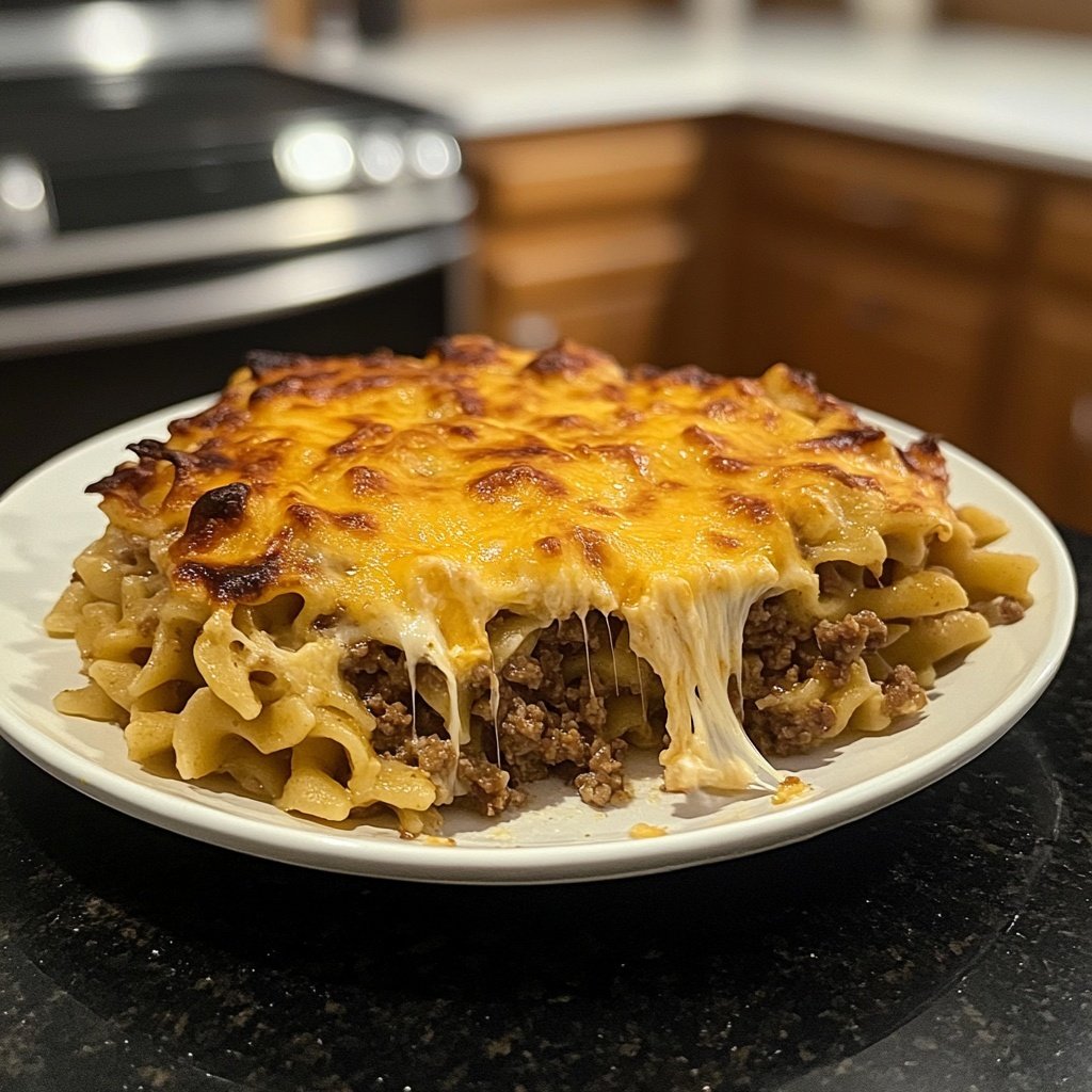 Hackfleisch Nudel Pfanne