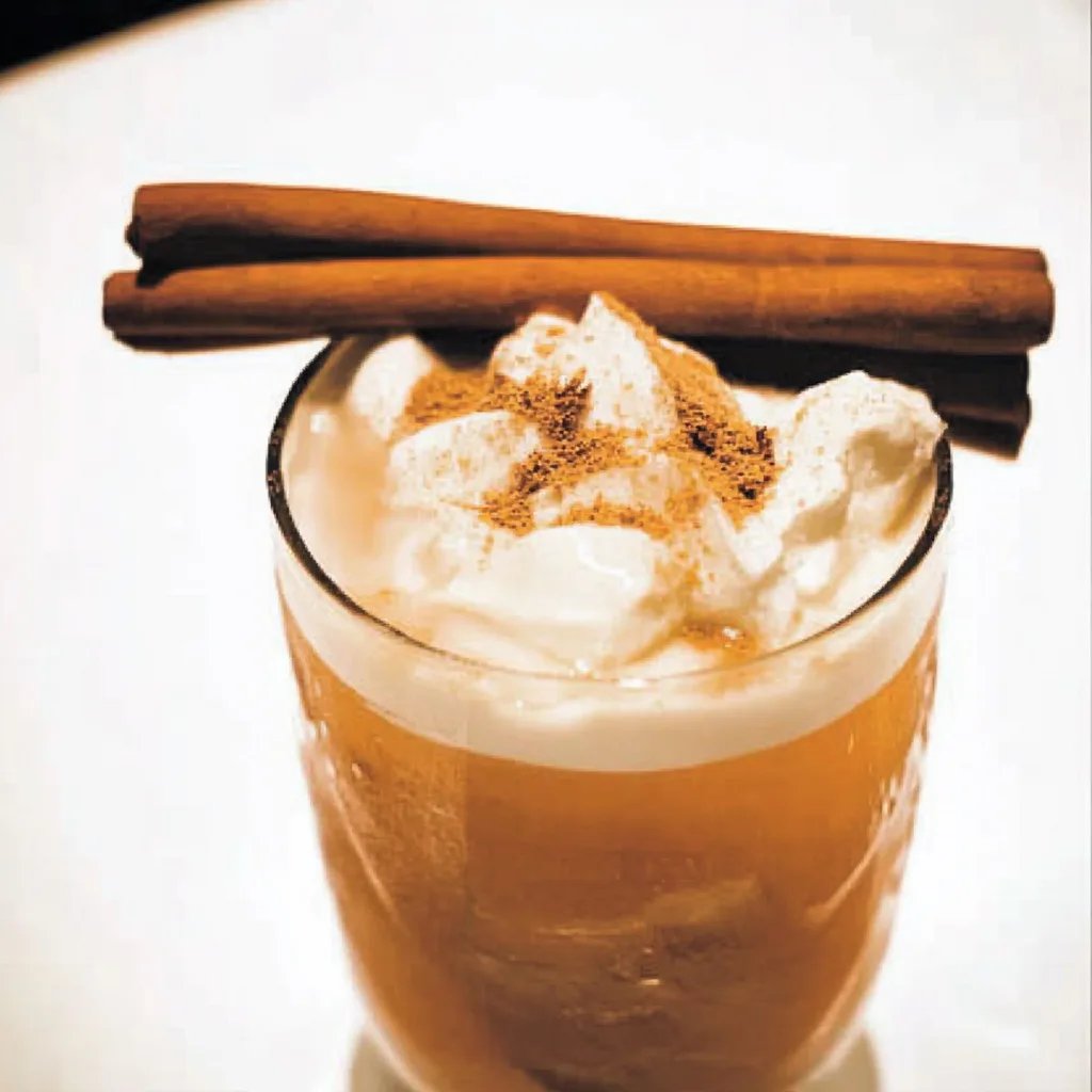 Heißer Apfelpunsch mit Likör