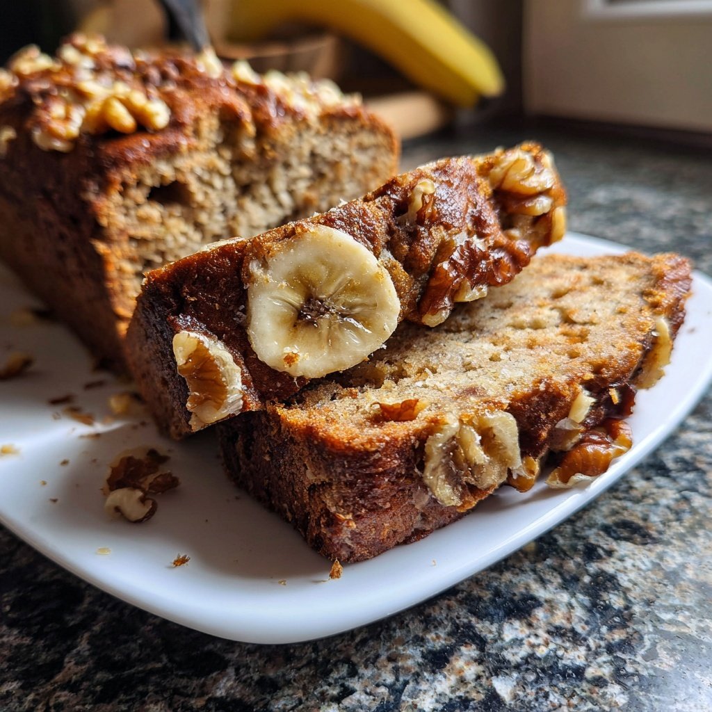 Bananenbrot zum Frühstück