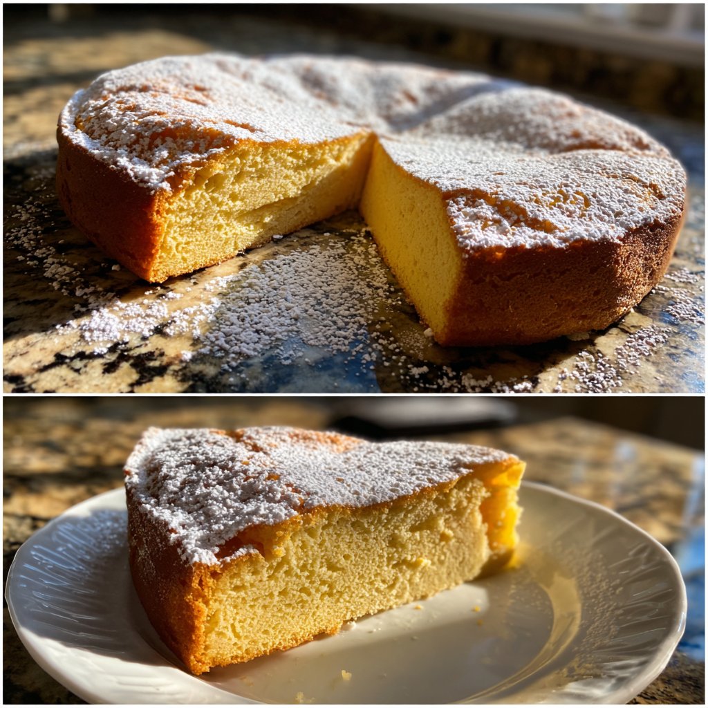 Kuchen mit wenigen Zutaten