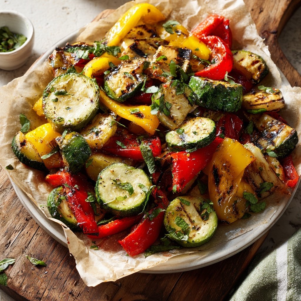 Reissalat Zum Grillen Mit Gemüse