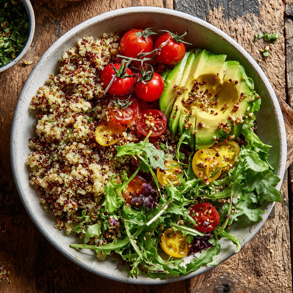 Buddha Bowl mit Quinoa und Gemüse