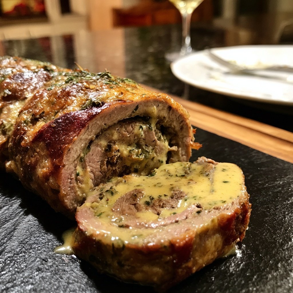 Hausmannskost Rinderrouladen mit Rahmsoße