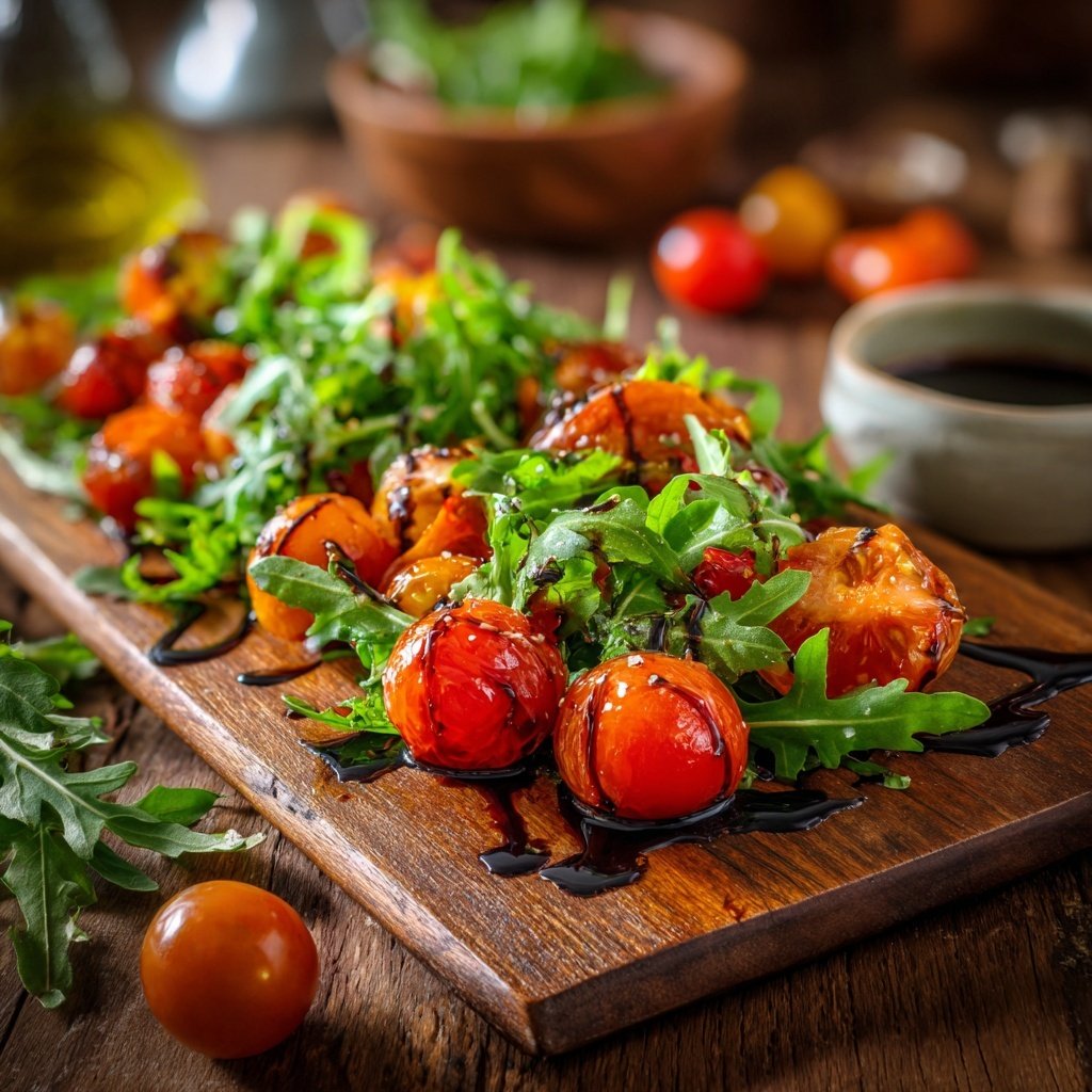 Tomaten Rucola Salat Zum Grillen