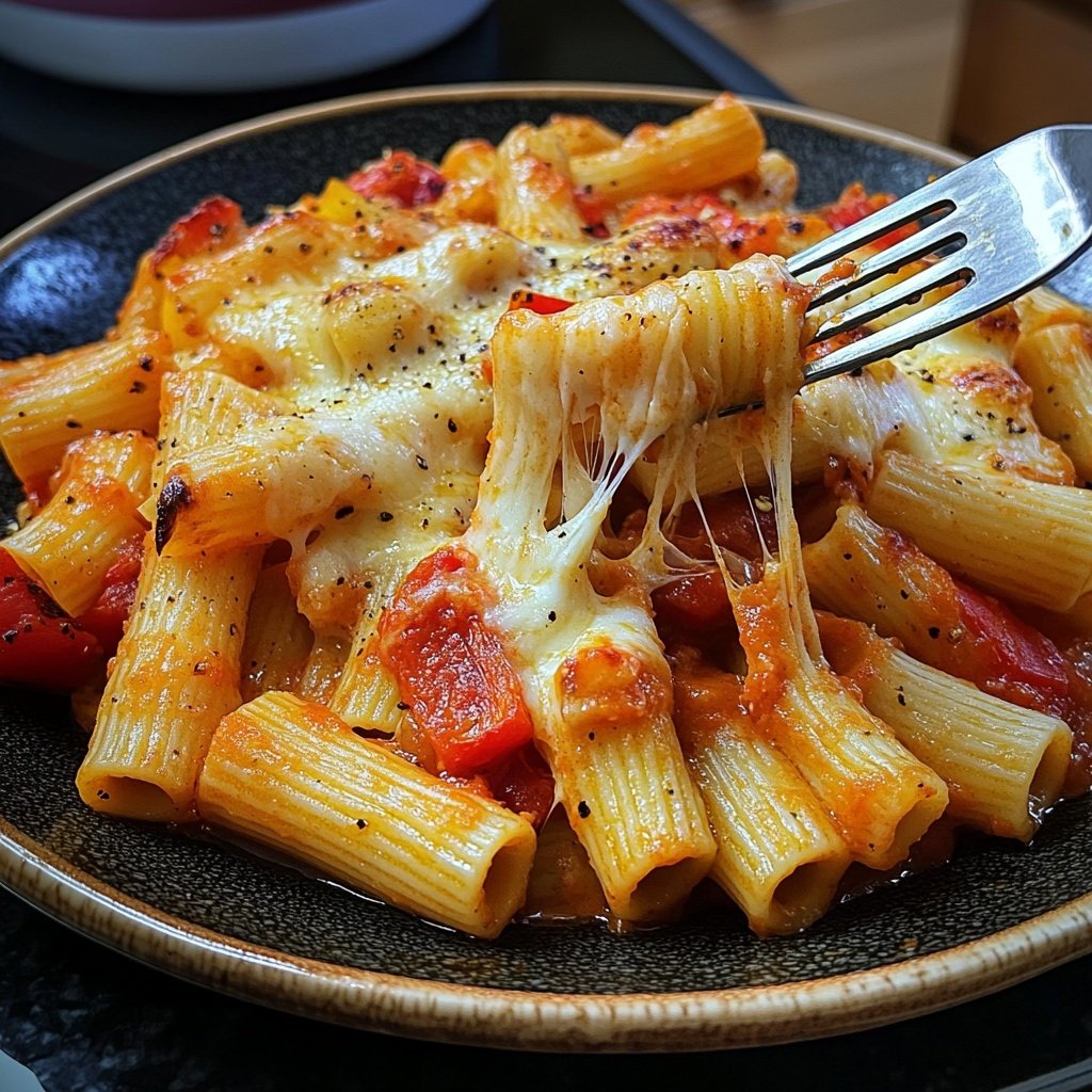 Rigatoni mit Ofengemüse