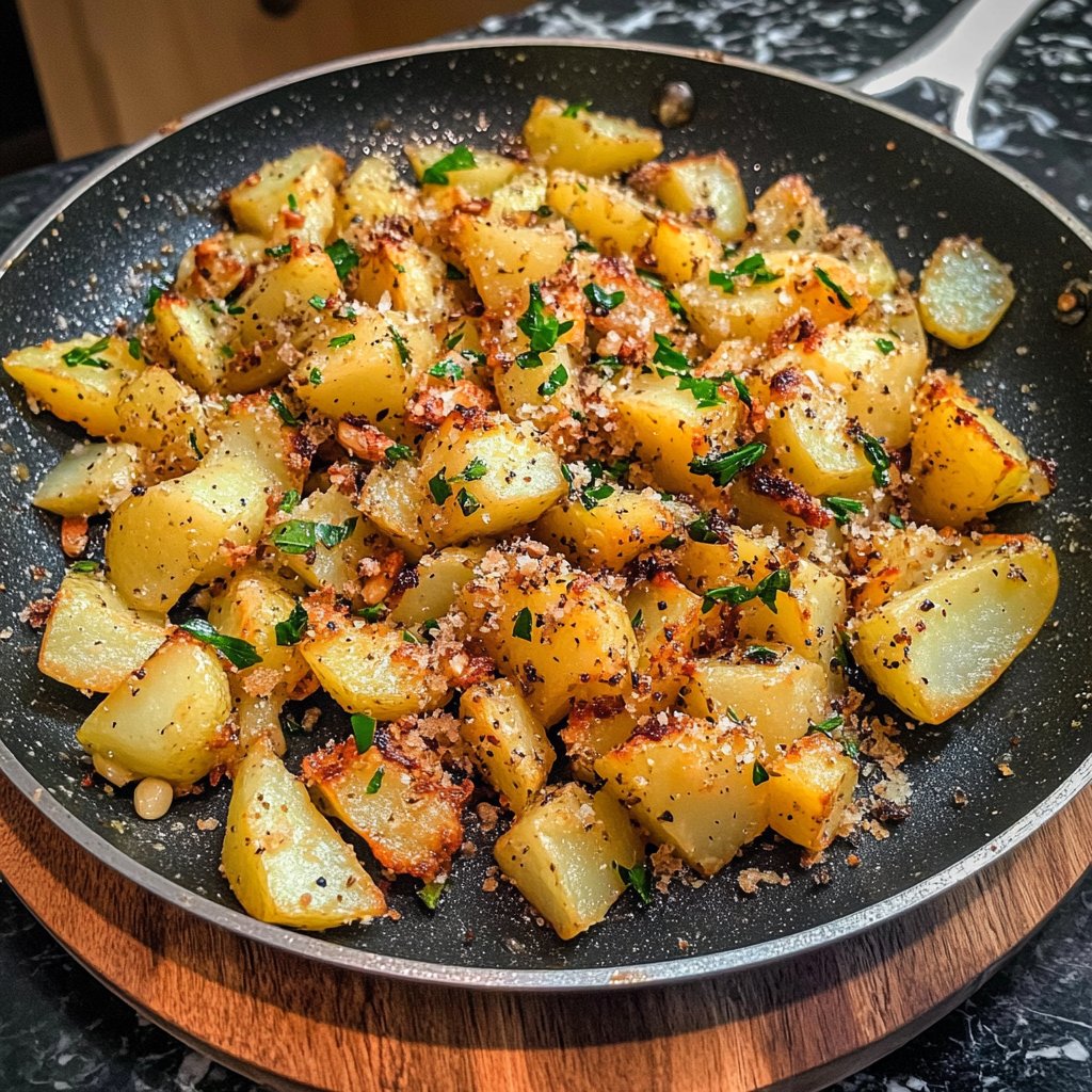 Einfache Kartoffel Rezepte aus der Pfanne