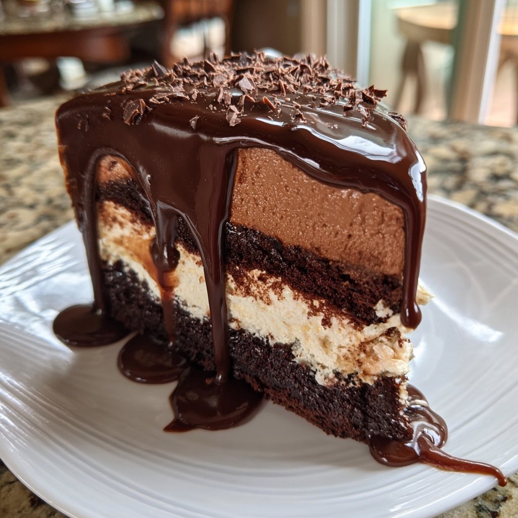 Valentinstag Dessert mit Schokolade