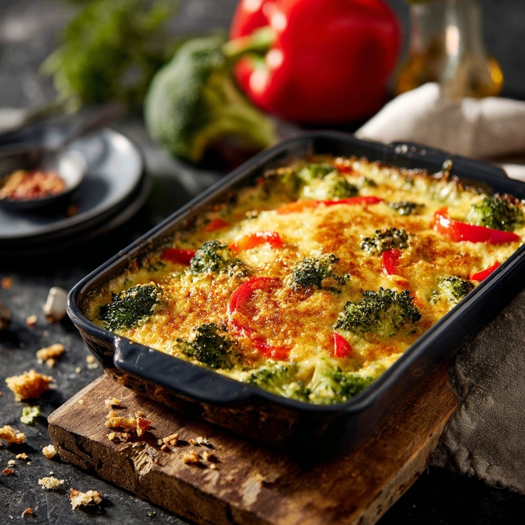 Brokkoli Auflauf Mit Paprika