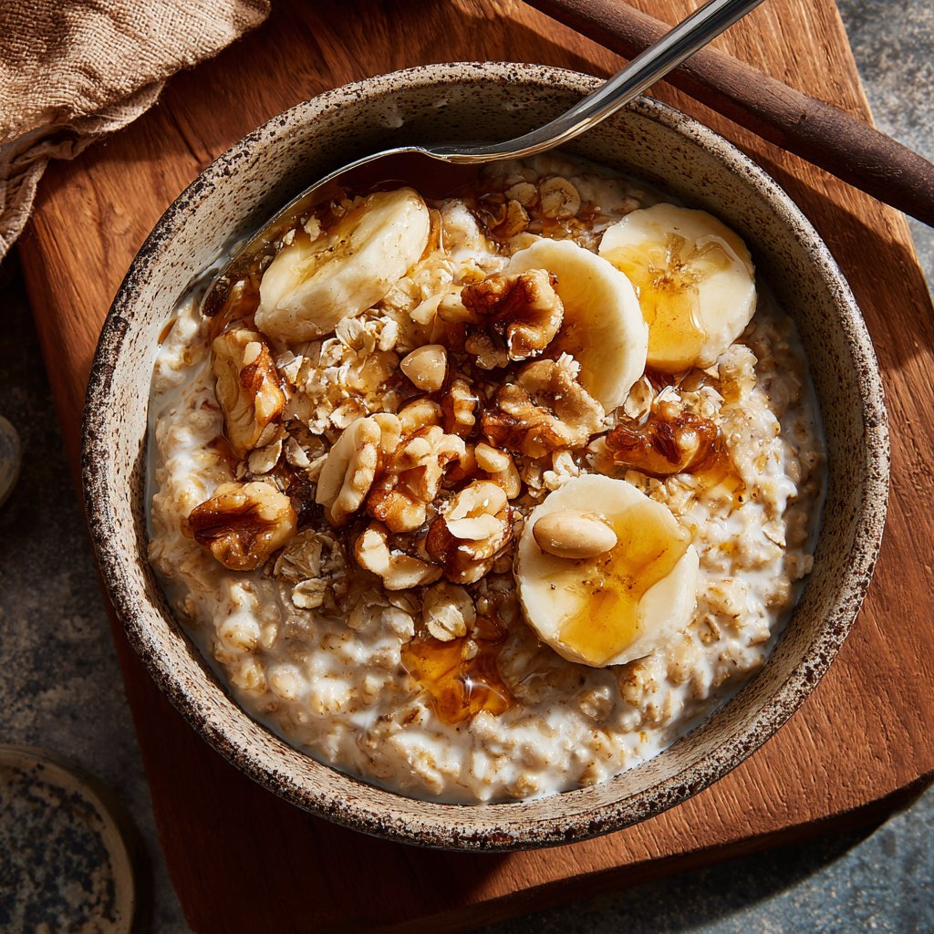 Frühstücksideen klassisch mit Haferflocken